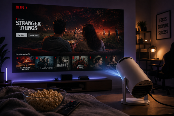 Convierte tu cuarto en un mini cine